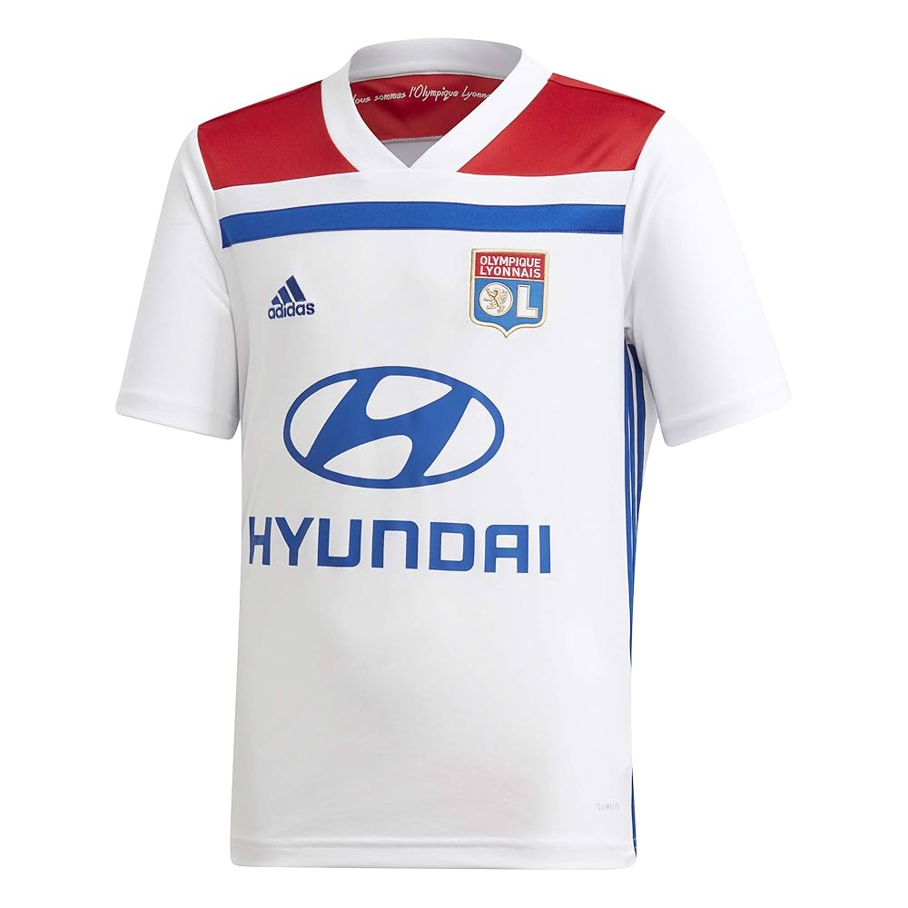 Olympique Lyonnais adidas シャツ Adidas Olympique Lyon T-Shirt Designed for Game Day